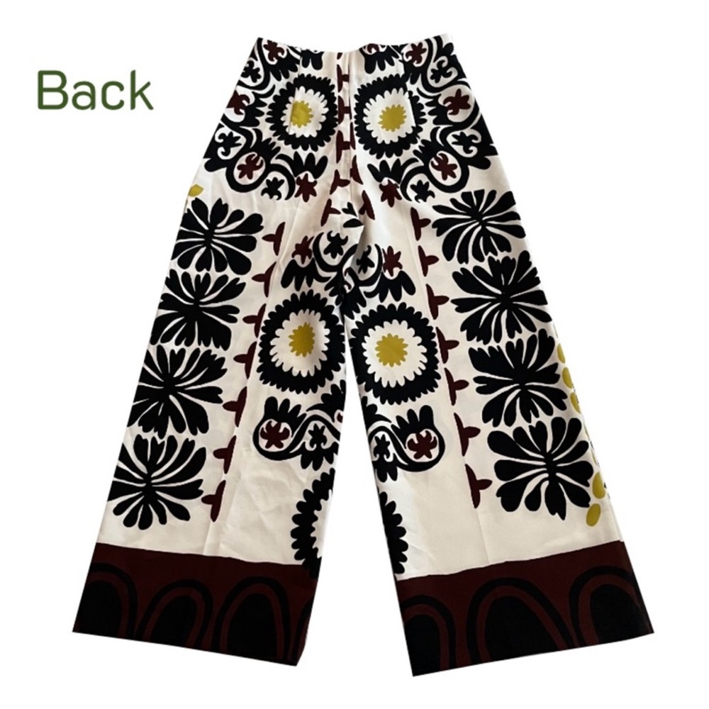 Zara Funky Boho Wide-Leg Pants - Picture 8 of 10